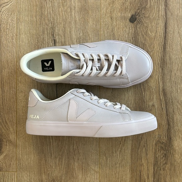 Veja Campo Leather Full Parme Lows in Lilac- Amazing Condition! 😍 - Picture 2 of 7